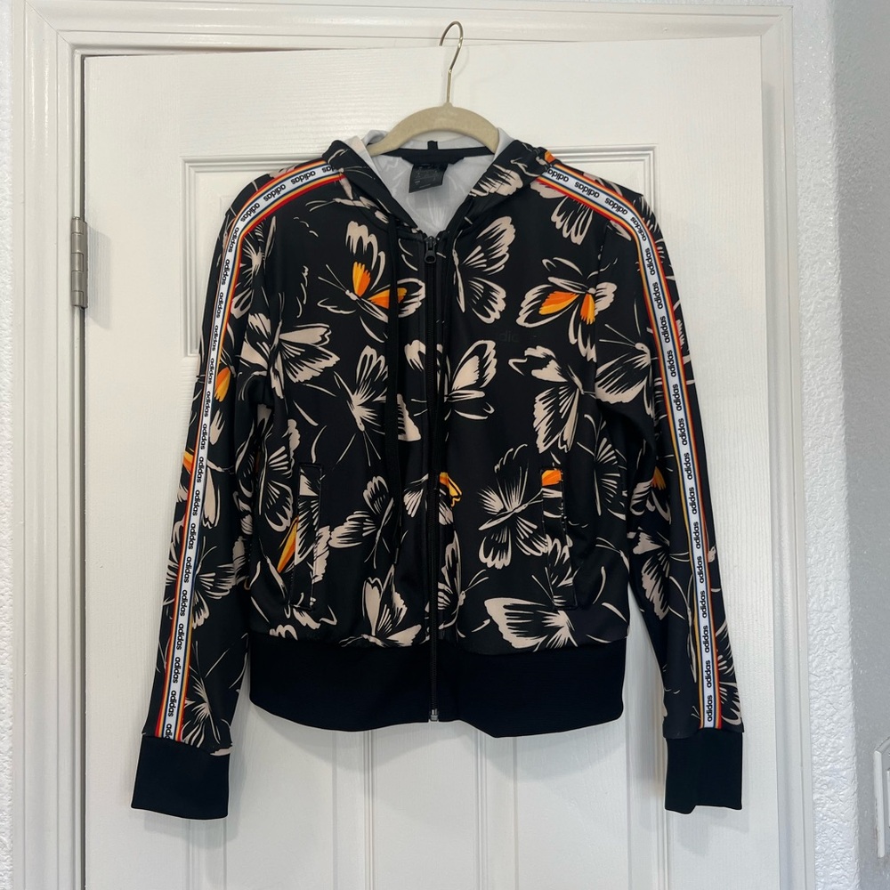 Adidias Zip Hoodie Jacket
